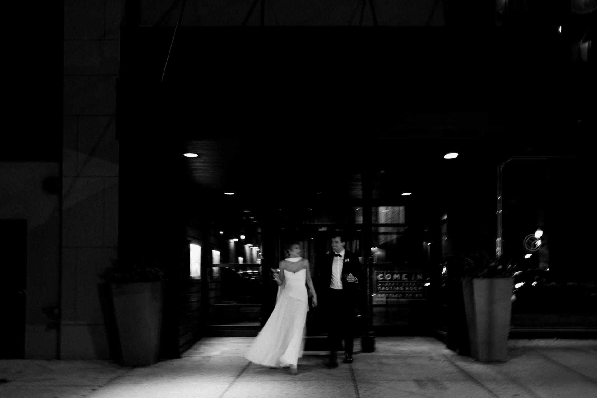 Wedding photography cost in Chicago, bride and groom at Chicago Winery wedding reception